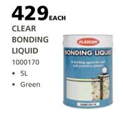 Plascon Clear Bonding Liquid (Green)-5Ltr