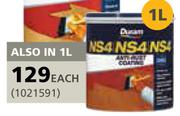 Duram NS4 Anti Rust Coating-1Ltr