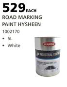 Plascon Road Marking Paint Hysheen (White)-5Ltr