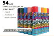 Spraymate Regular Spray Paint-250ml Each