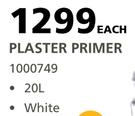 Plascon 20L Plaster Primer (White)