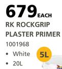 Dulux 20L RK Rockgrip Plaster Primer (White)