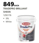 Plascon 20L Tradepro Brilliant Sheen