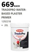 Plascon 20L Tradepro Water Based Plaster Primer