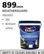 Dulux 20L Weatherguard-Each