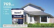 Duram 20L Flexiwall (White)-Each