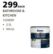 Duram 2.5L Bathroom & Kitchen (White)-Each