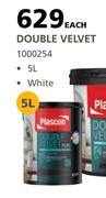 Plascon 5L Double Velvet (White)-Each