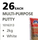 Powafix Multi Purpose Putty White-2Kg
