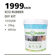 Eco Rubber DIY Kit (White)-25Kg Each