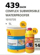 Sika Cemflex Submersible Waterproofer-5L