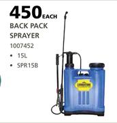 Livingstone Backpack Sprayer-15L Each