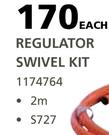 Totai Regulator Swivel Kit 2m-Each