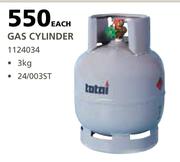 Totai 3Kg Gas Cylinder-Each