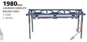 Totai 3 Burner Complete Boiling Table-Each