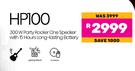 Hisense HP100 300W Party Rocker One Speaker With 15 Hours Long-Lasting Battery
