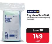 Topline Microfibre Clothe 453865-1Kg Each