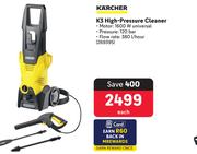 karcher K3 High-Pressure Cleaner 269395-Each