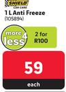 Shield Anti Freeze 105894-1Ltr Each