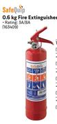 SafeQuip 1.5Kg Fire Extinguisher 164889