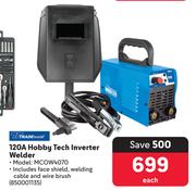 Tradeweld 120A Hobby Tech Inverter Welder 850001135-Each
