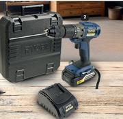 Ryobi 18V Impact Drill Kit 438548-Per Kit