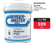 Bergermaster PVA 224705-20Ltr