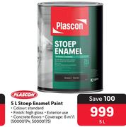 Plascon Stoep Enamel Paint 50000174, 50000175-5ltr