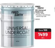 Fired Earth Universal Undercoat 391521-20Ltr