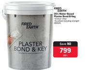 Fired Earth Water-Based Plaster Bond & Key 391531-20Ltr