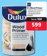 Dulux Wood Primer 154591-5Ltr