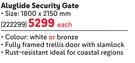 Xpanda Aluglide Security Gate 222299-Each