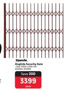 Xpanda Aluglide Security Gate 222294, 222295-Each