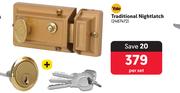 Yale Traditional Nightlatch 2487472-Per Set