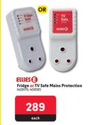 Ellies Fridge Or TV Safe Mains Protection-Each