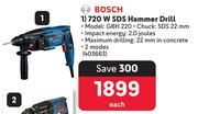 Bosch 720W SDS Hammer Drill 403663-Each