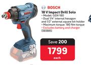 Bosch 18V Impact Drill Solo 383885-Each