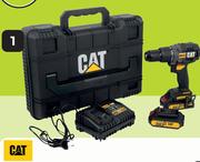 CAT 18V Brushless Hammer Drill Kit 404444-Per Kit