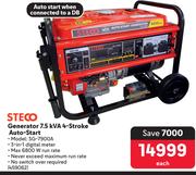 Steco 7.5kVA 4-Stroke Auto-Start Generator SG-7900A