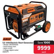 Grip 5.5kVA Electric Start Generator SRGE6500E