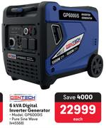 Gentech 6kVA Digital Inverter Generator GP6000IS