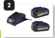 Ryobi 18V XB3000 Batteries Charger Kit-Per Kit 444588-Per Kit