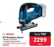 Bosch 18V Brushless Jigsaw 463222-Each