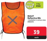 Bullit Reflector Bib 366224-Each