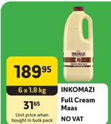 Inkomazi Full Cream Maas-6 x 1.8Kg