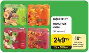 Liqui Fruit 100% Fruit Juice (All Variants)-24 x 300ml