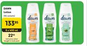 Dawn Lotion (All Variants)-6 x 400ml