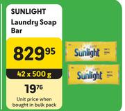 Sunlight Laundry Soap Bar-42 x 500g