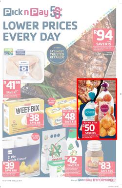 Pick n Pay Eastern Cape : Lower Prices Every Day (08 Aug - 20 Aug 2017), page 1