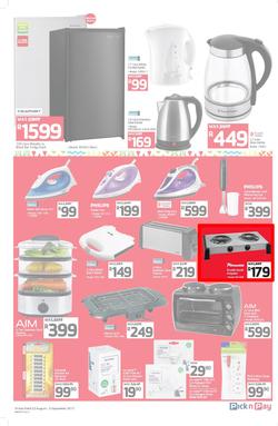 Pick n Pay Eastern Cape : Massive Birthday Savings (22 Aug - 03 Sep 2017), page 10